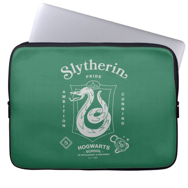 SLYTHERIN™ Pride Ambition Cunning Crest Laptopschutzhülle (Vorderseite)