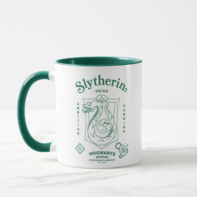 SLYTHERIN™ Pride Ambition Cunning Crest Tasse (Links)