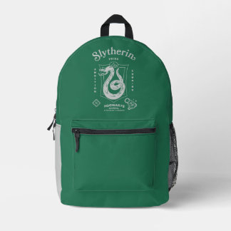 SLYTHERIN™ Stolz Ehrgeiz Cunning Wappen Bedruckter Rucksack