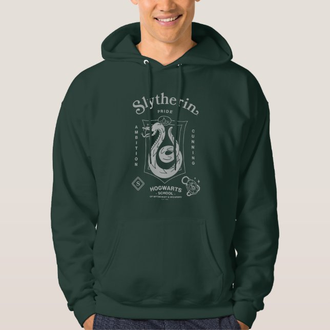 SLYTHERIN™ Stolz Ehrgeiz List Wappen Hoodie (Vorderseite)
