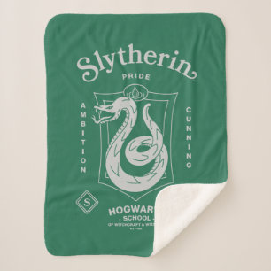 SLYTHERIN™ Stolz Ehrgeiz List Wappen Sherpadecke