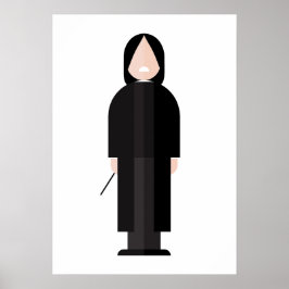 Slytherus - Dark Academia Portrait Print Poster