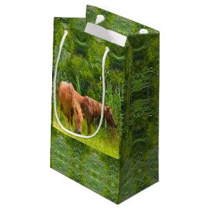 Sm Gift Bag Assateague Ponys Kleine Geschenktüte