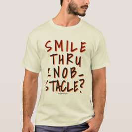 sm!le thrU kn0bst@cle 😁 T-Shirt