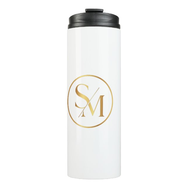 SM Minimales Modernes Design Thermosbecher (Vorderseite)