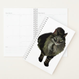Sm Planner Maine Coon Cat Planer