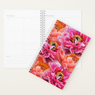 Sm Planner Pink/Korallenpeonys Planer