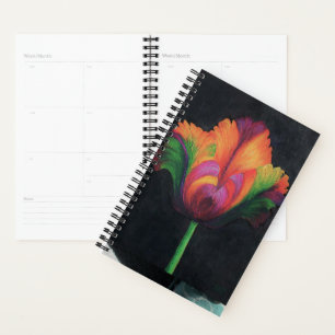 Sm Planner Rainbow Parrot Tulip Planer