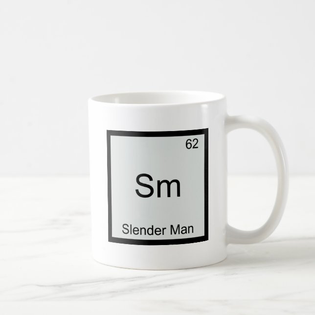 Sm - Regelmäßige Tabelle für die Chemie von schlan Tasse (Rechts)