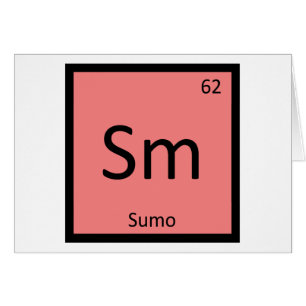 Sm - Sumo-Ringen Chemie Periodensystem