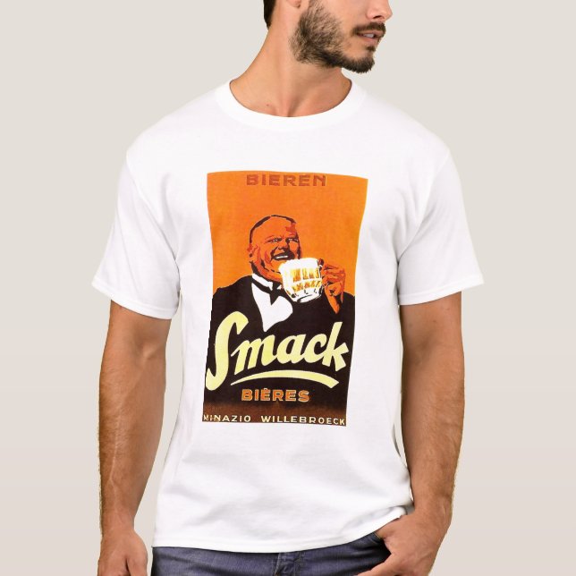 Smack Biere T-Shirt (Vorderseite)