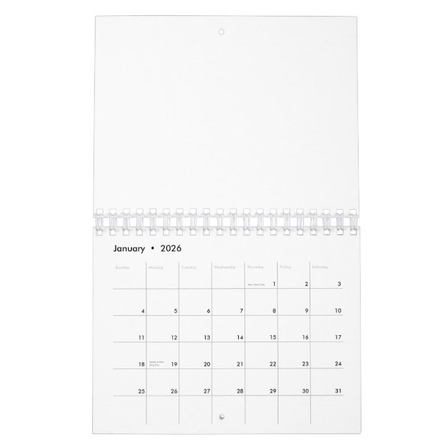 Small 2015 Blank Calendar with Holidays Kalender (Jan 2026)