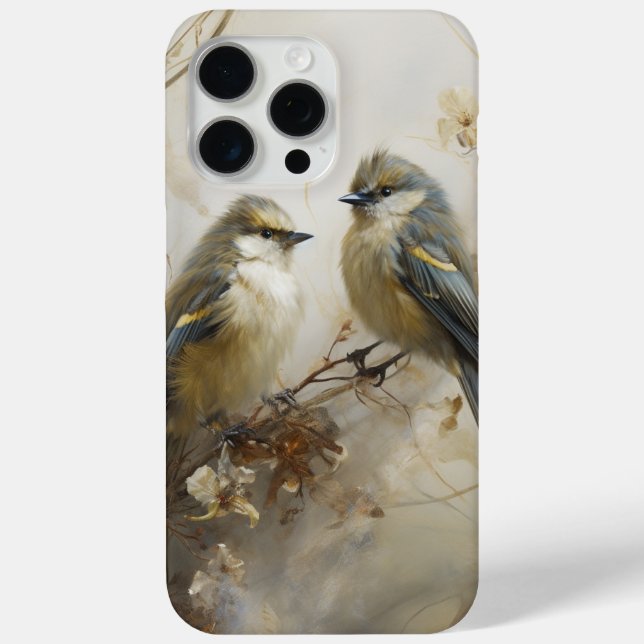 Small Blue Birds Chatty Companies Case-Mate iPhone Hülle (Rückseite)