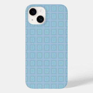Small blue squares. Case-Mate iPhone 14 hülle