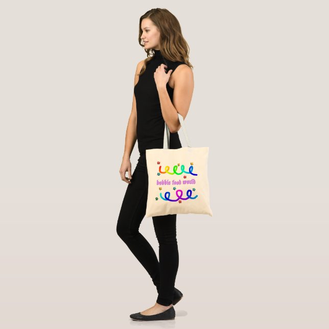 Small Bobbie Food World Tasche (Vorderseite (Model))