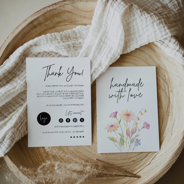 Small Business Danke Karte, (Small Business Thank You Card,)