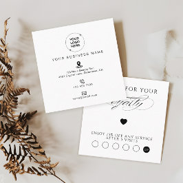 Small Business Promotional Marketing Treuekarte