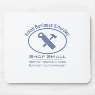 Small Business Samstag - Hardware blau Mousepad