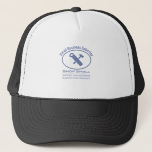 Small Business Samstag - Hardware blau Truckerkappe