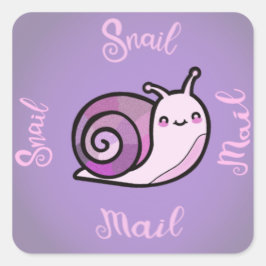 Small business ‘Snail mail’ sticker set