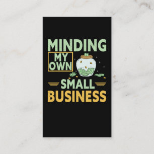 Small Business Spaß Funny CEO Visitenkarte