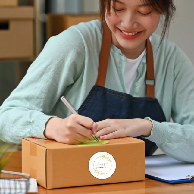 Small Business Thank You Sticker (Von Creator hochgeladen)