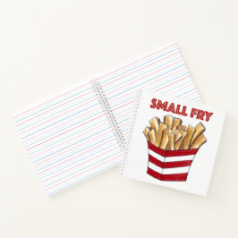 Small Fry Personalisiert Baby Birth French Fries Notizbuch