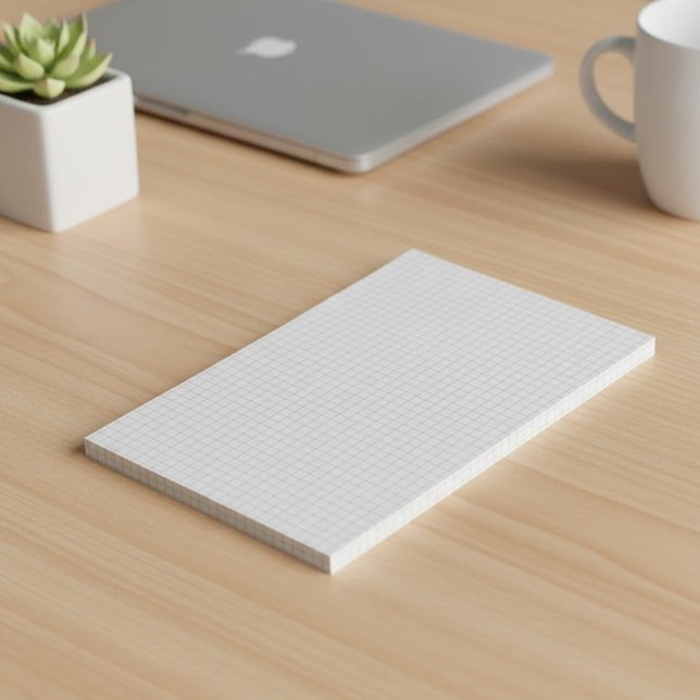 Small Graph Paper (Grids / Squares) Personalized Post-it Klebezettel (Make your own grid paper)