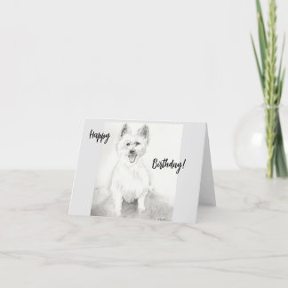 Small Happy Birthday Grußkarte Dankeskarte