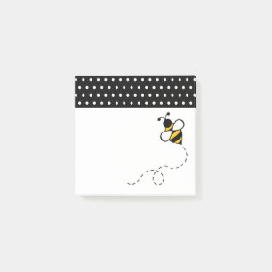Small Honey Bee Post It Notes Gift Post-it Klebezettel