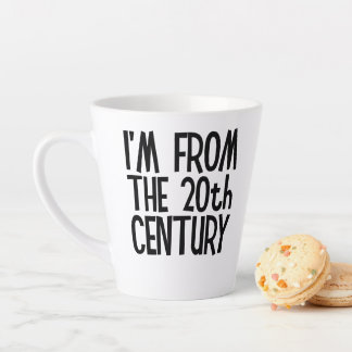 Small Latte Mug - I'm From The 20th Century Milchtasse