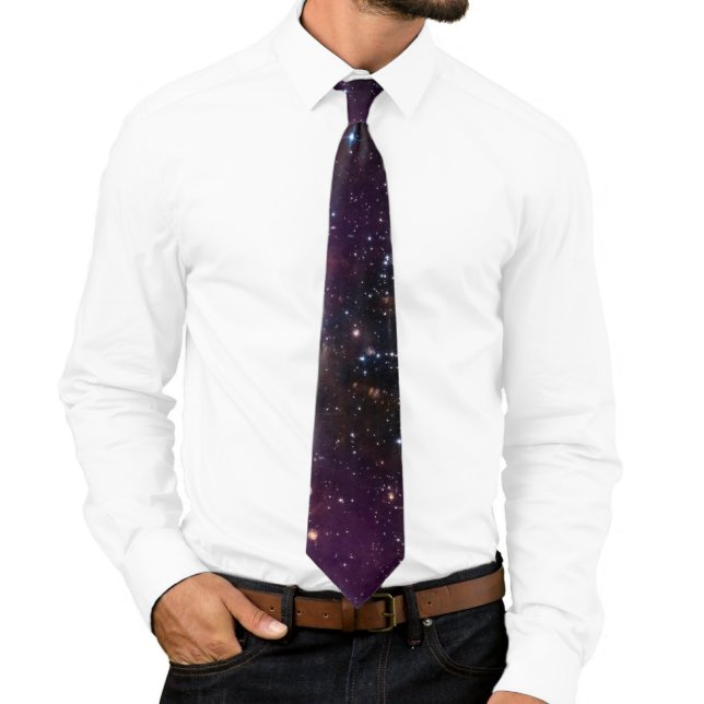 Small Magellanic Cloud Neck Tie Krawatte (Von Creator hochgeladen)