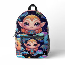 Small Multi-Coloured Aliens in Space