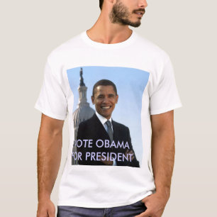 small_obama_image, ABSTIMMUNG OBAMA FÜR T-Shirt