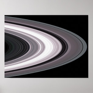 Small Particles in Saturn�s Rings Poster