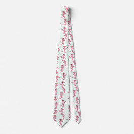 Small Pink Panther Pattern Krawatte