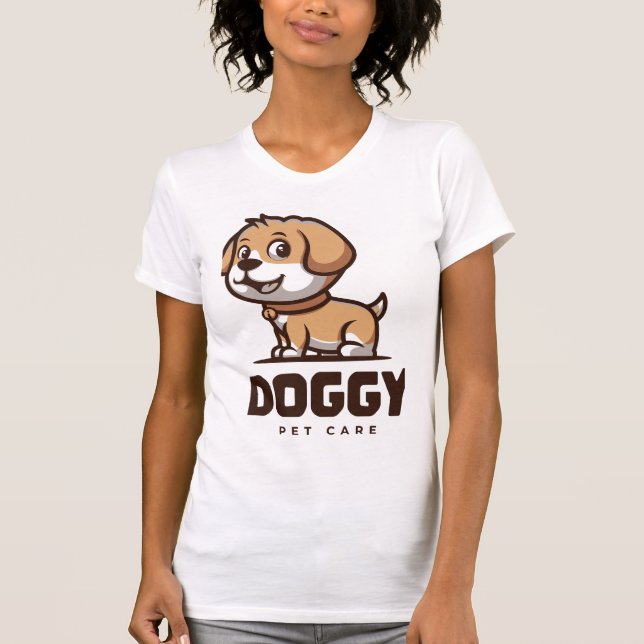 Small Pup, Big Heart  T-Shirt (Vorderseite)