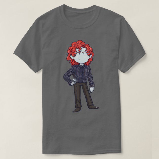 Small Redhead Vampire T-Shirt (Design vorne)