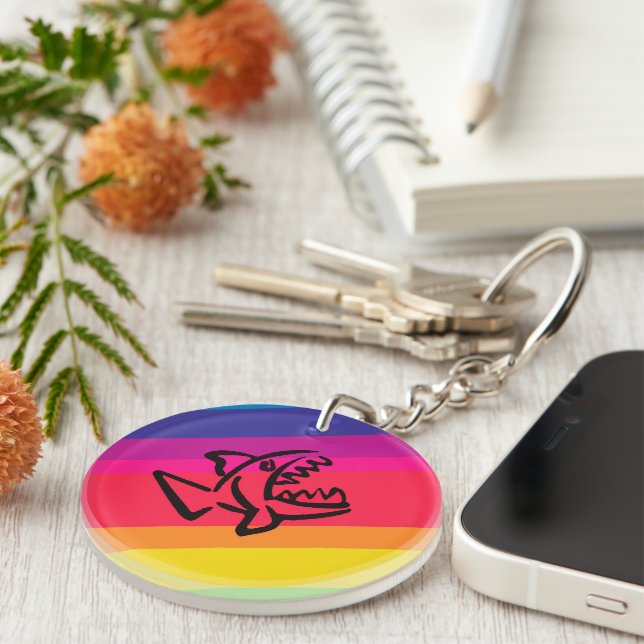 small shark schlüsselanhänger (Vorderseite rechts)