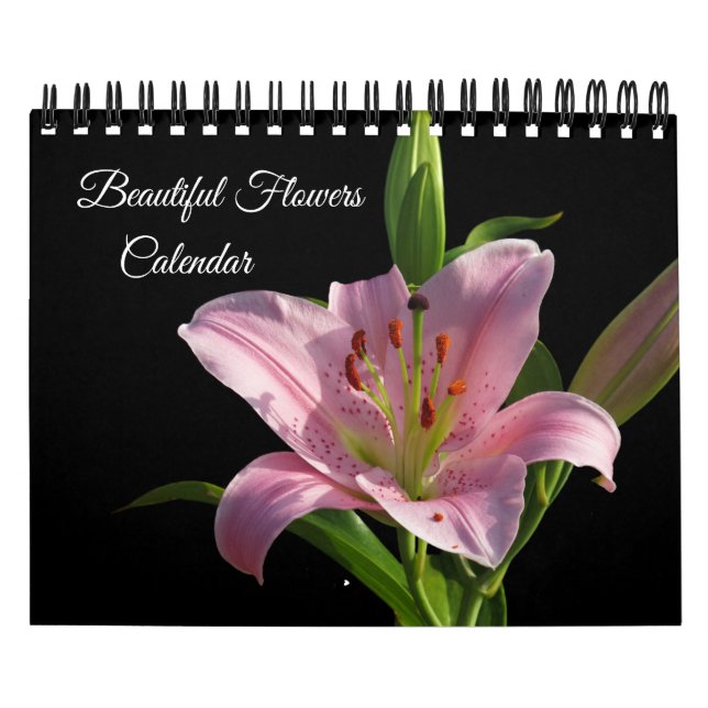 Small Size Beautiful Flowers Calendar Kalender (Titelbild)