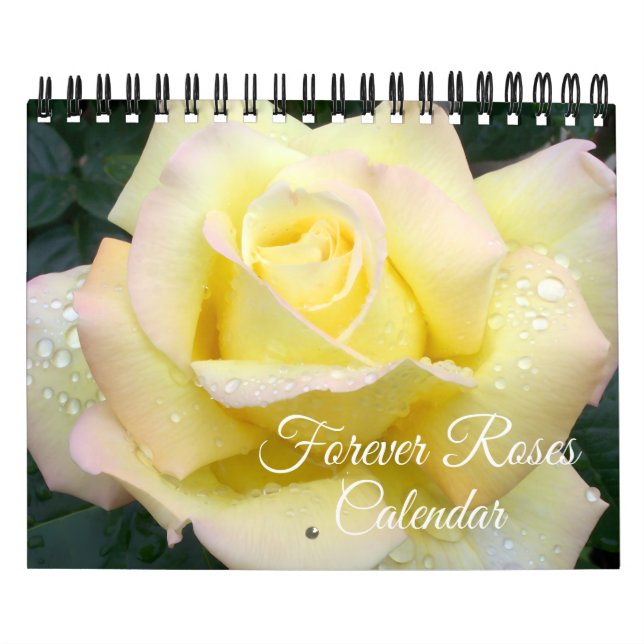 Small Size Forever Roses Calendar Kalender (Titelbild)