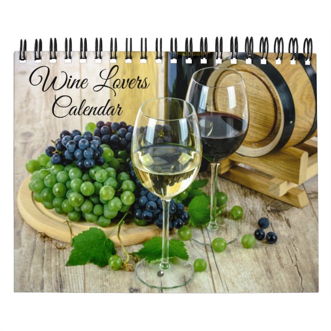 Small Size Wine Lovers Calendar Kalender (Titelbild)