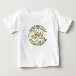 Small Steps Big Dreams Pre-K Baby T-shirt