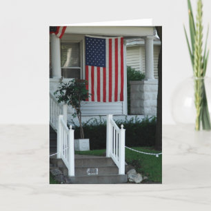 Small Town America Front Porch Karte