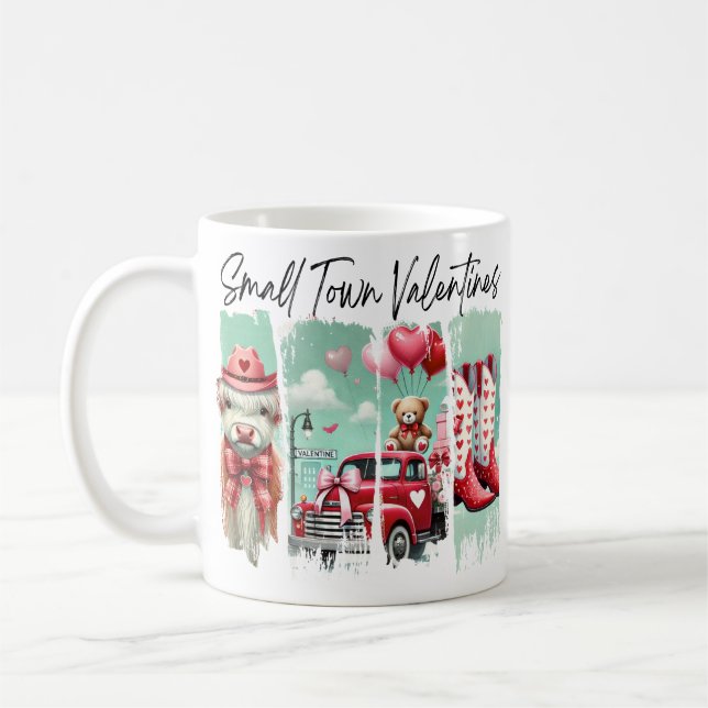 Small Town Valentines Coffee Mug  Kaffeetasse (Links)