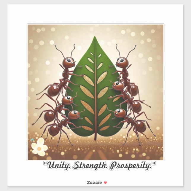 "Small Wonders United" Aufkleber (Blatt)