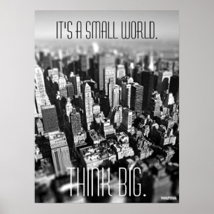 Small World New York Poster