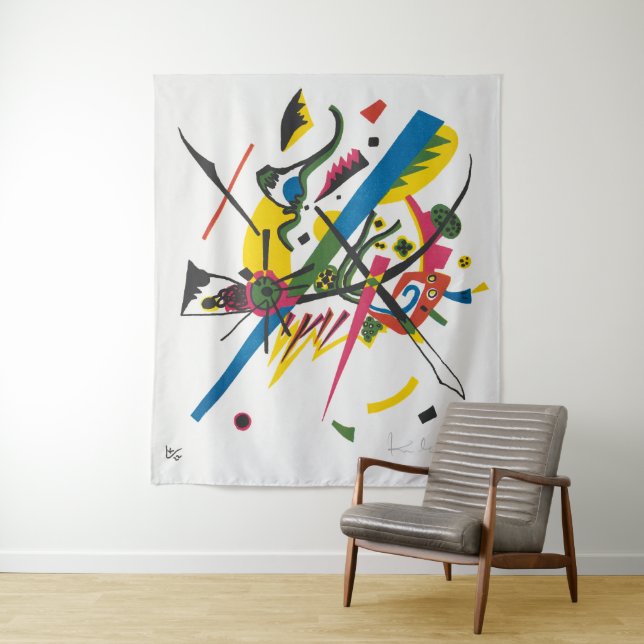 Small Worlds 1 | Kandinsky | Wandteppich (Beispiel)