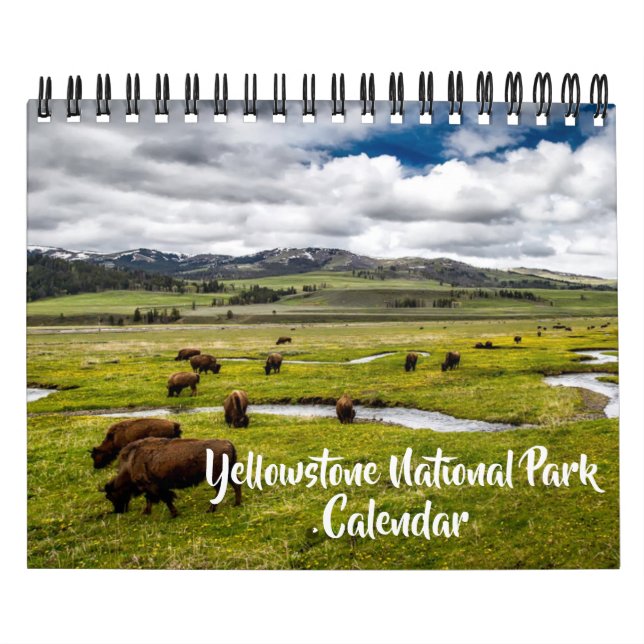 Small Yellowstone Park Calendar Kalender (Titelbild)