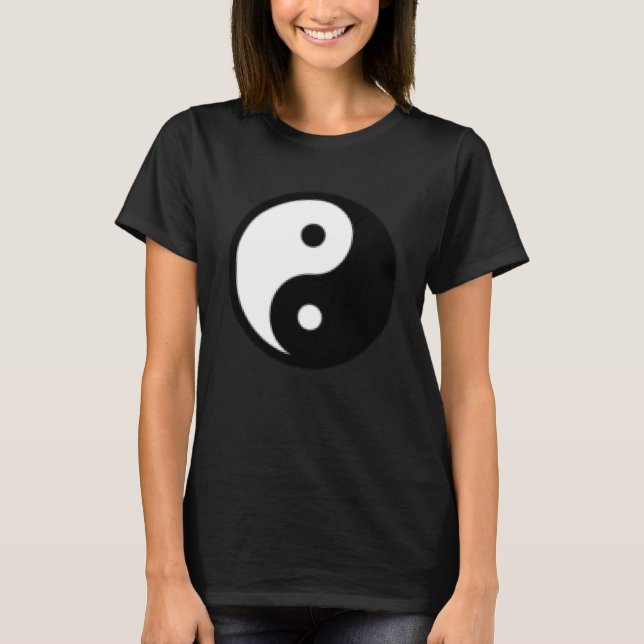 Small Yin Yang, Tai chi, Qi gong, Polarität, Duali T-Shirt (Vorderseite)